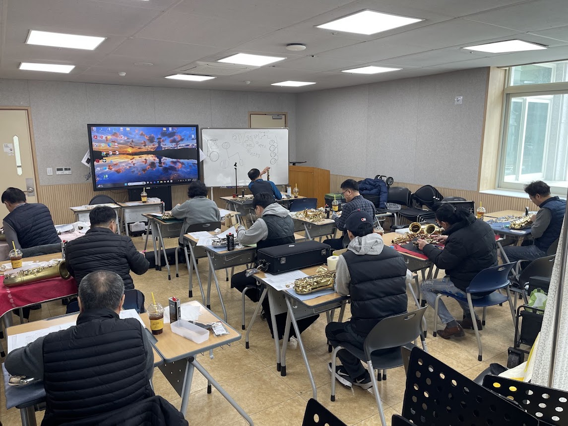 경복대학교(남양주캠퍼스) 색소폰 리페어 과정 사진 1