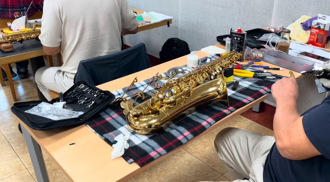 경복대학교(남양주캠퍼스) 색소폰 리페어 과정 사진 6
